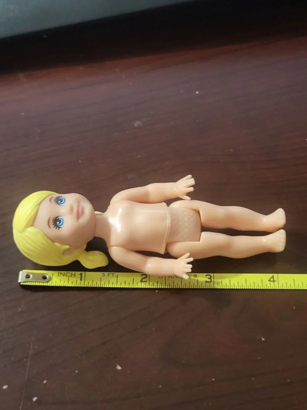 Mattel Kelly Doll 2021 Blond Hair Double Pony Tail Blue Eyes Barbie Sister 4